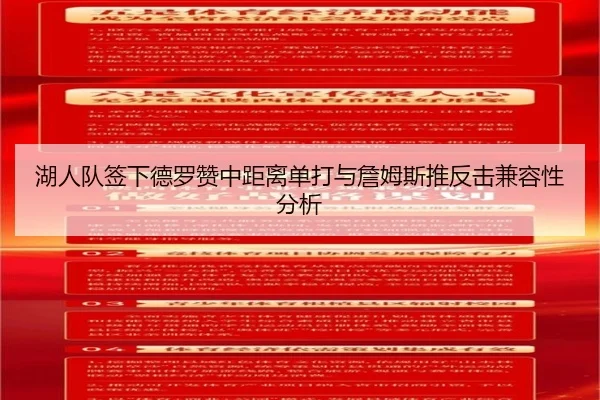 湖人队签下德罗赞中距离单打与詹姆斯推反击兼容性分析